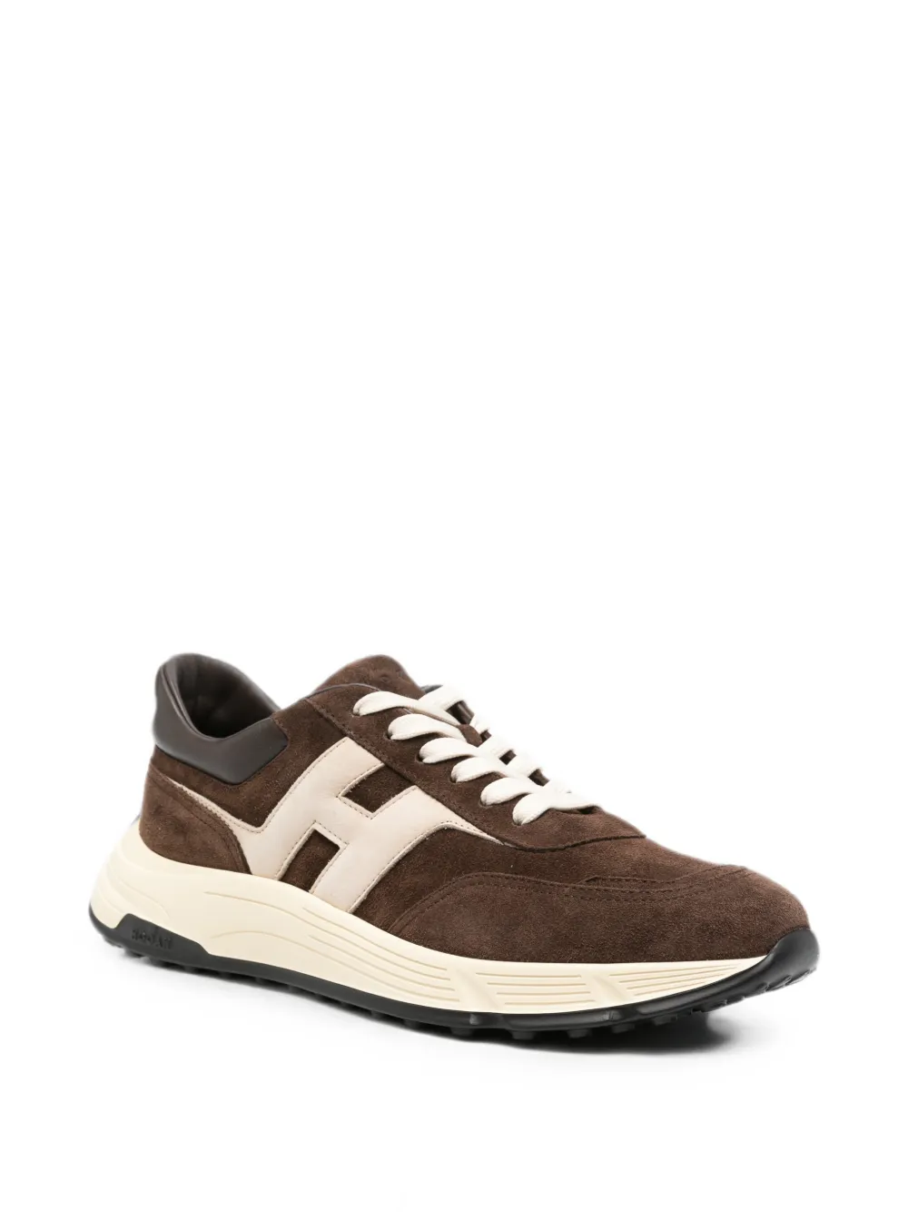 Hogan Hyperlight panelled sneakers Bruin