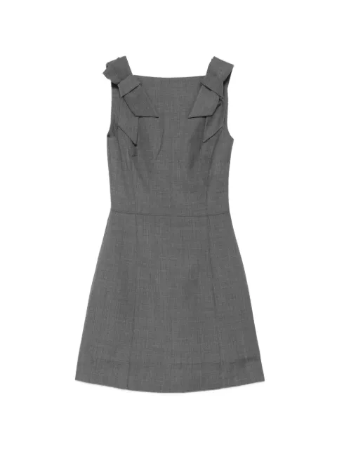 SHUSHU/TONG bow-strap mini dress