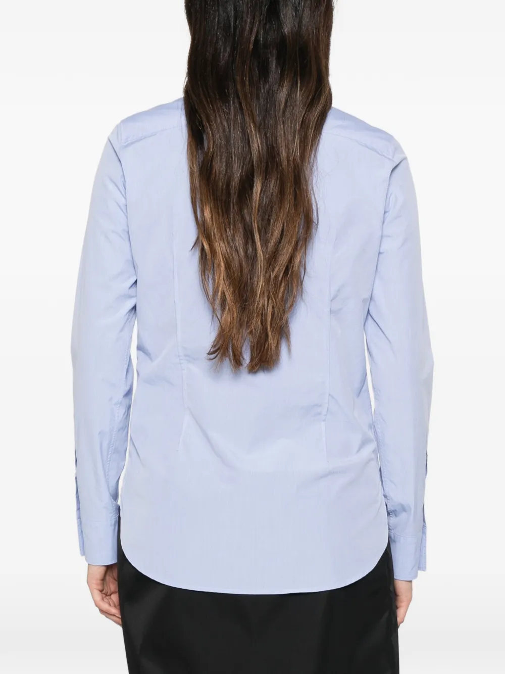 Jil Sander Getailleerd overhemd Blauw