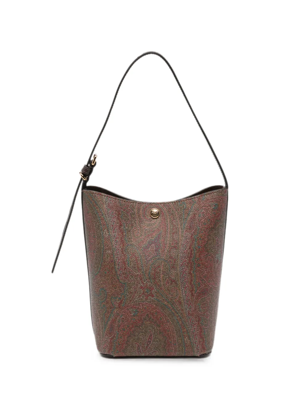 ETRO paisley-print bucket bag - Marrone