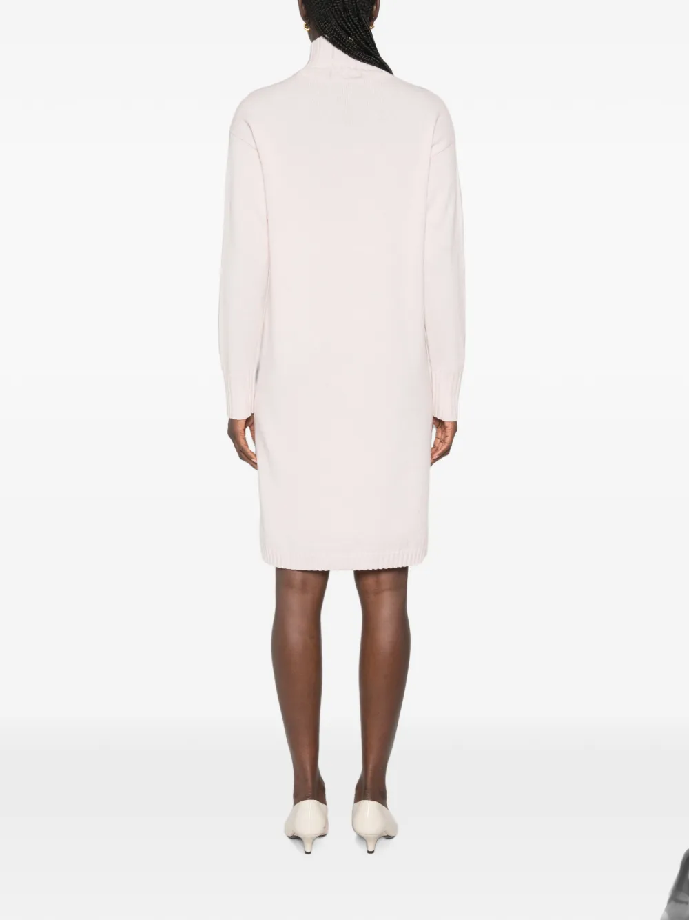 Fabiana Filippi Mini-jurk met verfraaide afwerking Roze