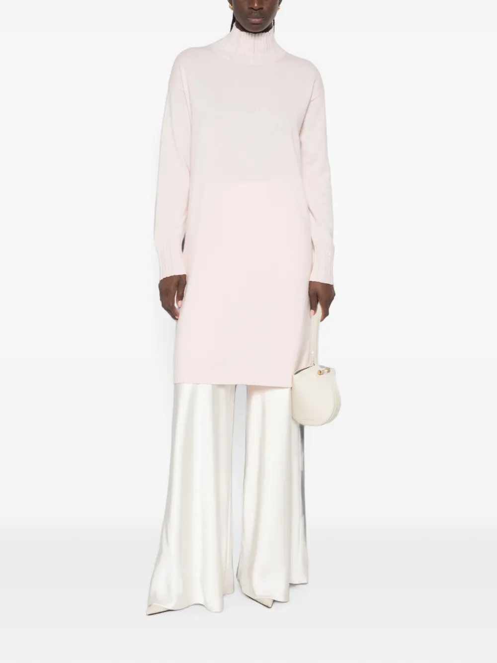 Fabiana Filippi Mini-jurk met verfraaide afwerking Roze