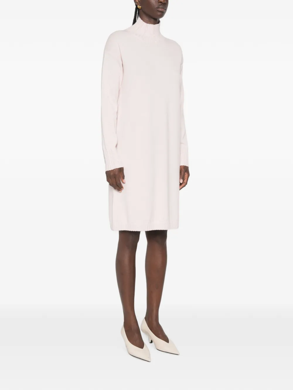 Fabiana Filippi Mini-jurk met verfraaide afwerking Roze