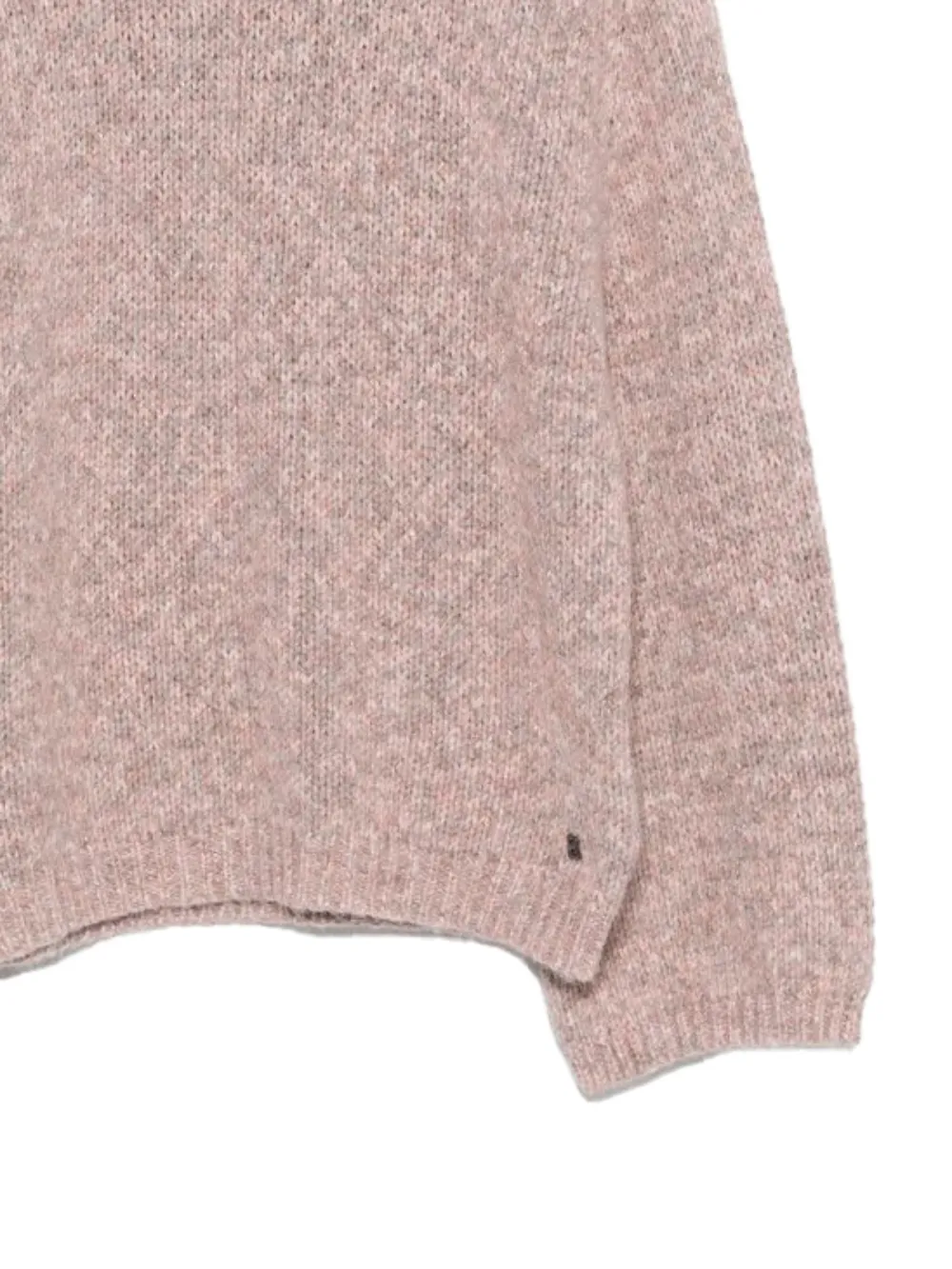 Bogner High-neck Chunky-knit Sweater in Pink, view 2