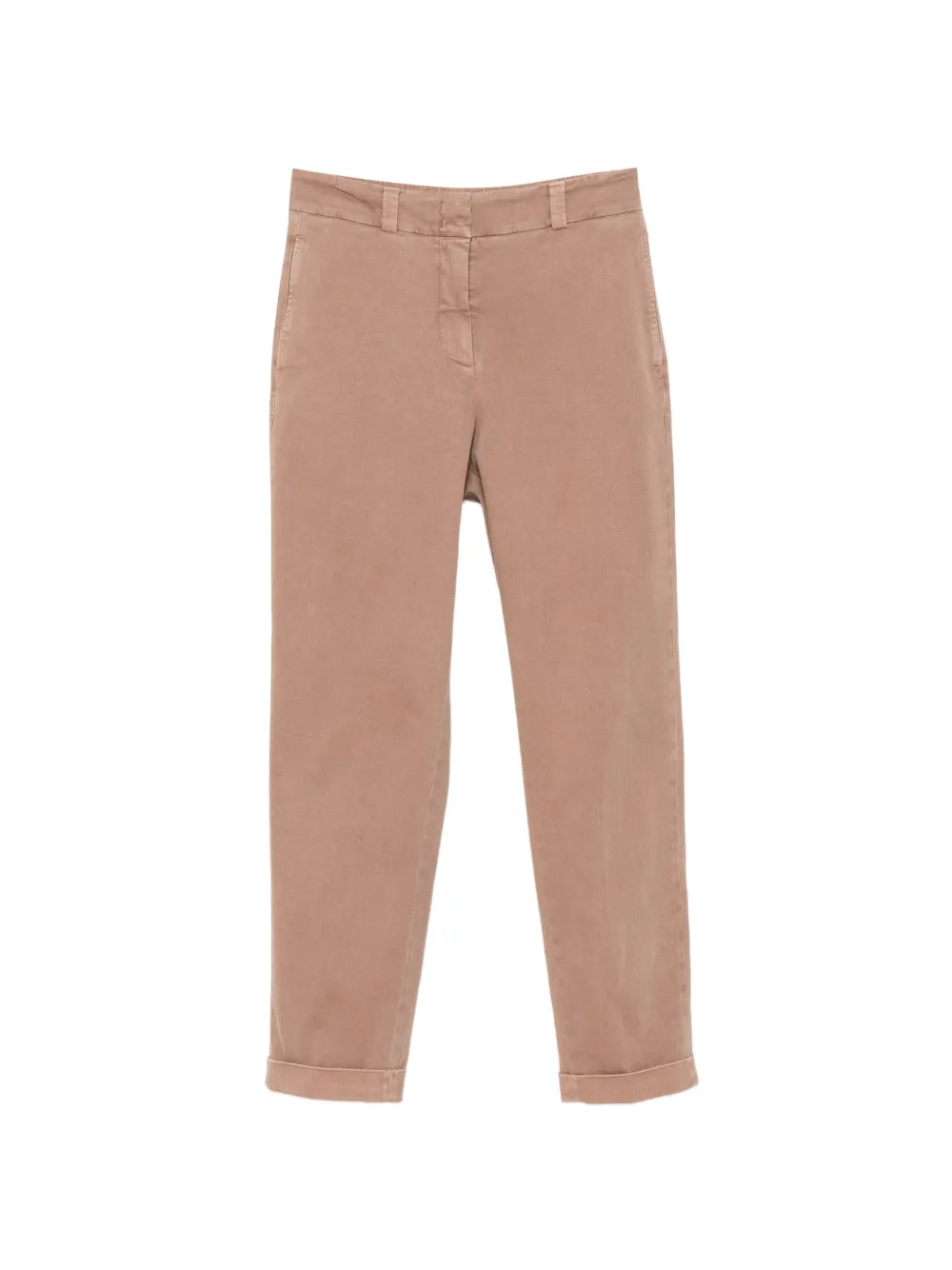 Peserico turn-up cuff trousers