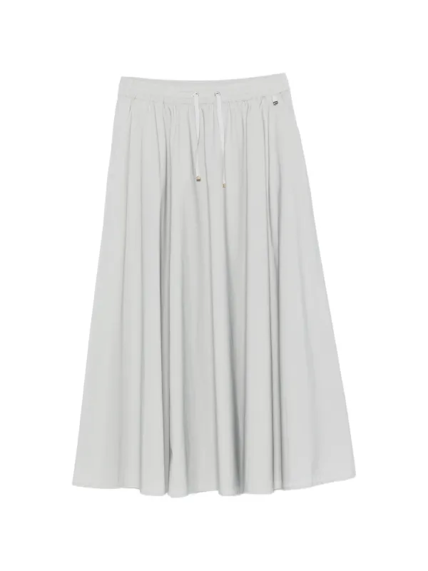 Herno ドローストリング フレアスカート | グレー | FARFETCH JP