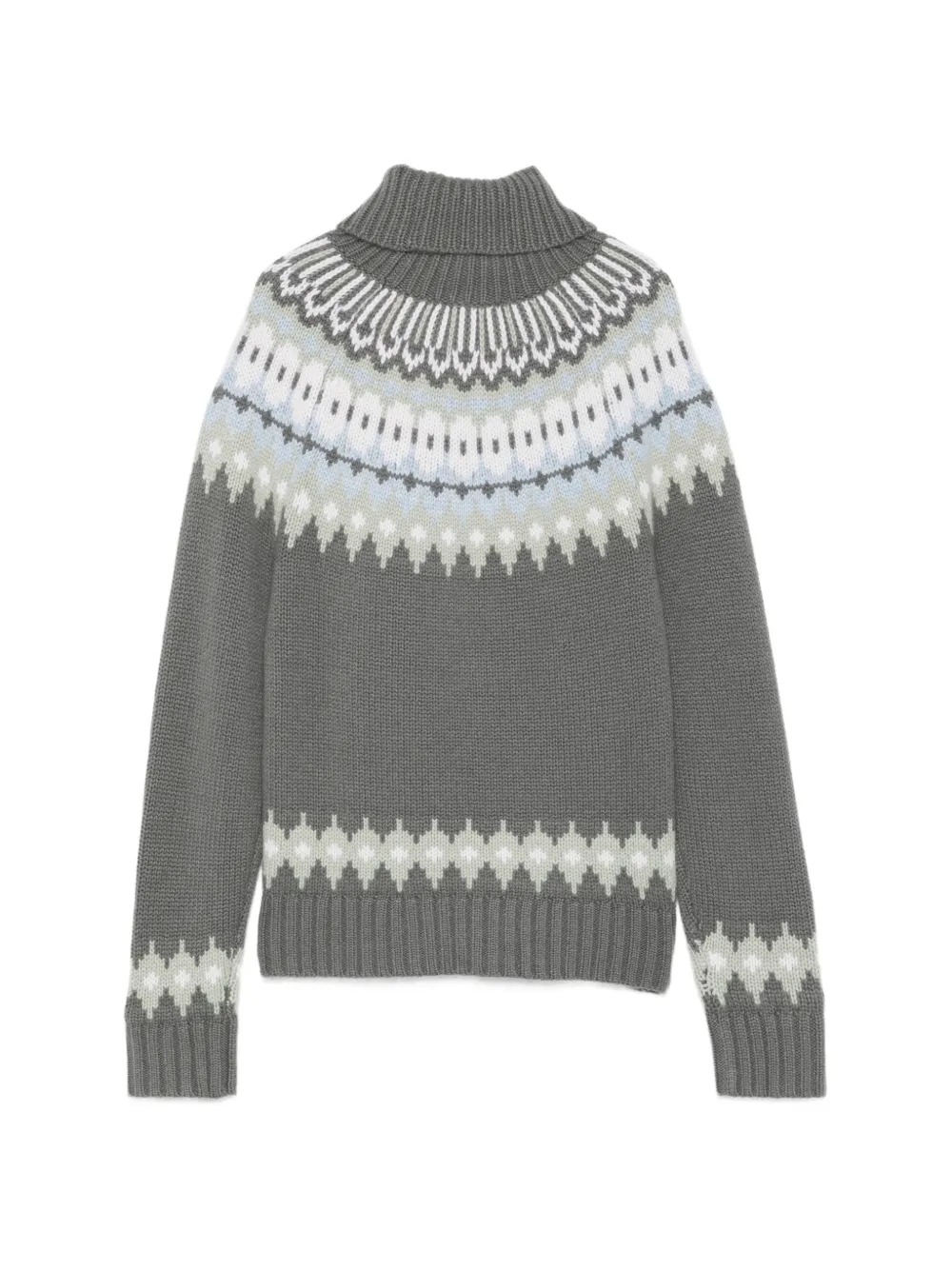 BOGNER Ingrid roll-neck sweater Grijs