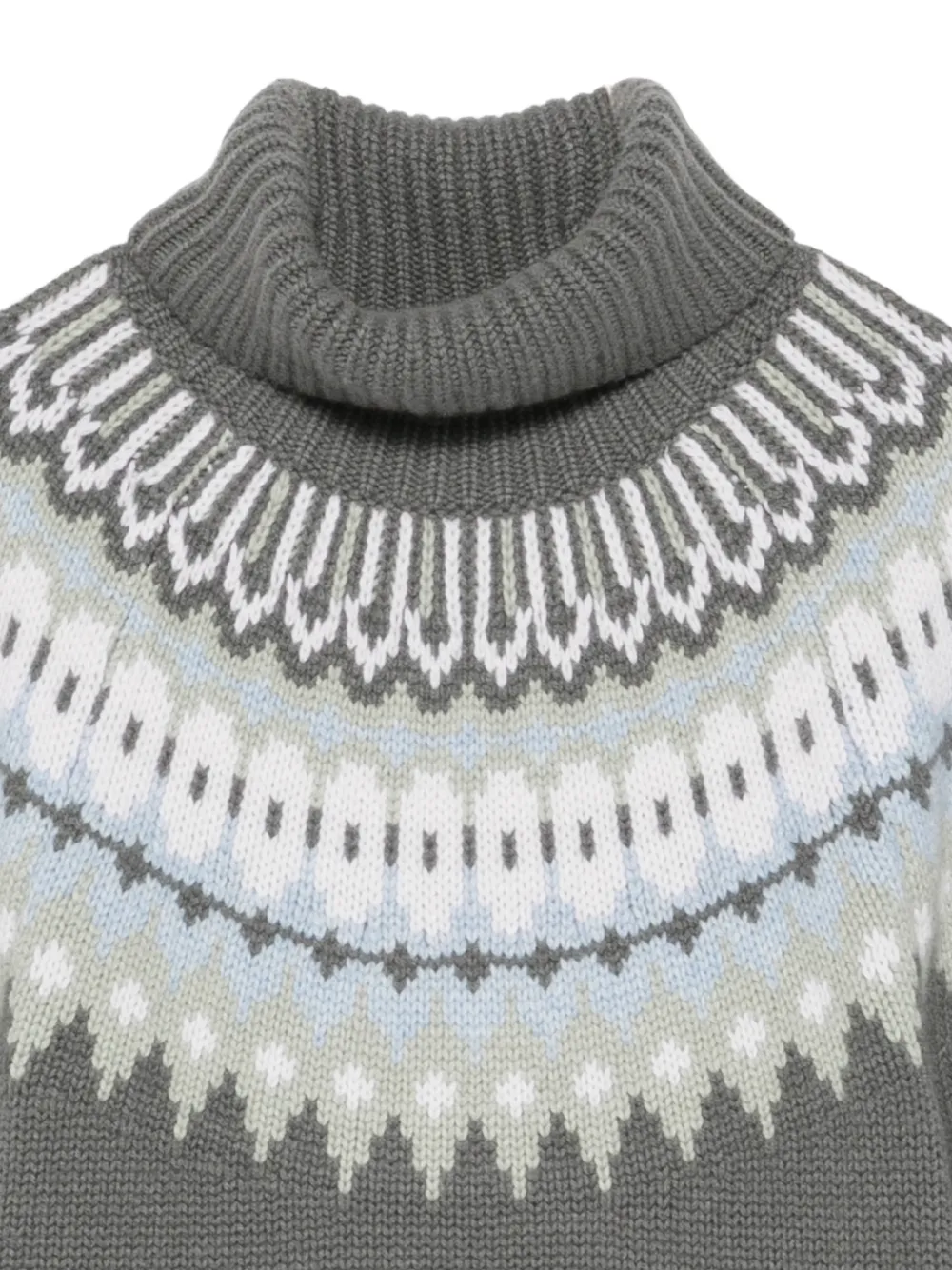 BOGNER Ingrid roll-neck sweater Grijs