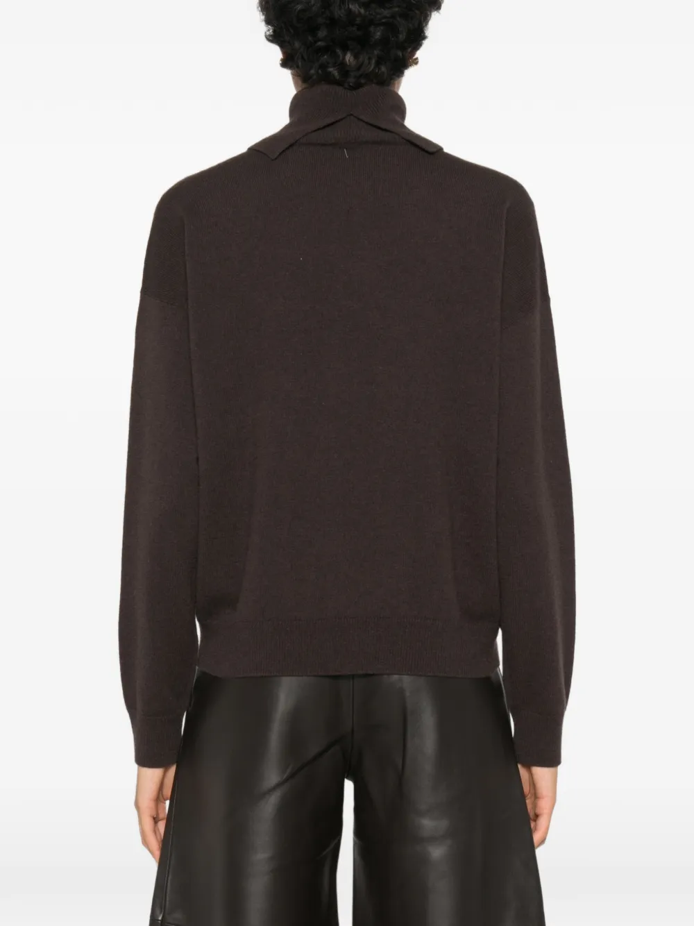 Peserico Coltrui met argyle-patroon Bruin