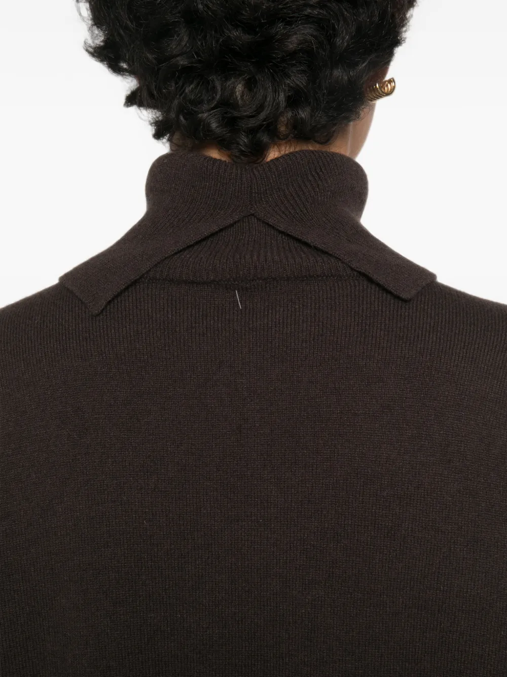 Peserico Coltrui met argyle-patroon Bruin