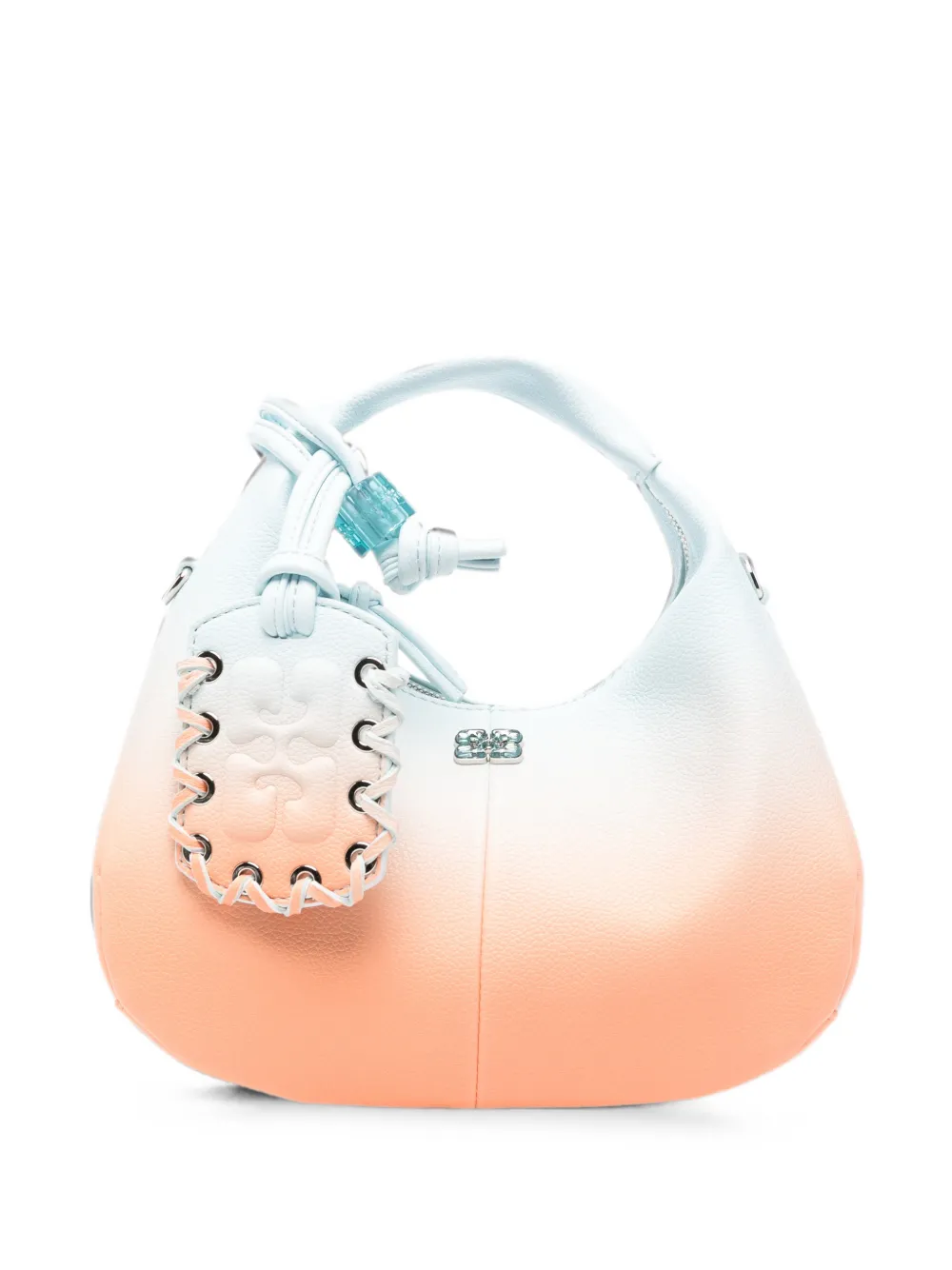 GANNI Bou tote bag - Blue
