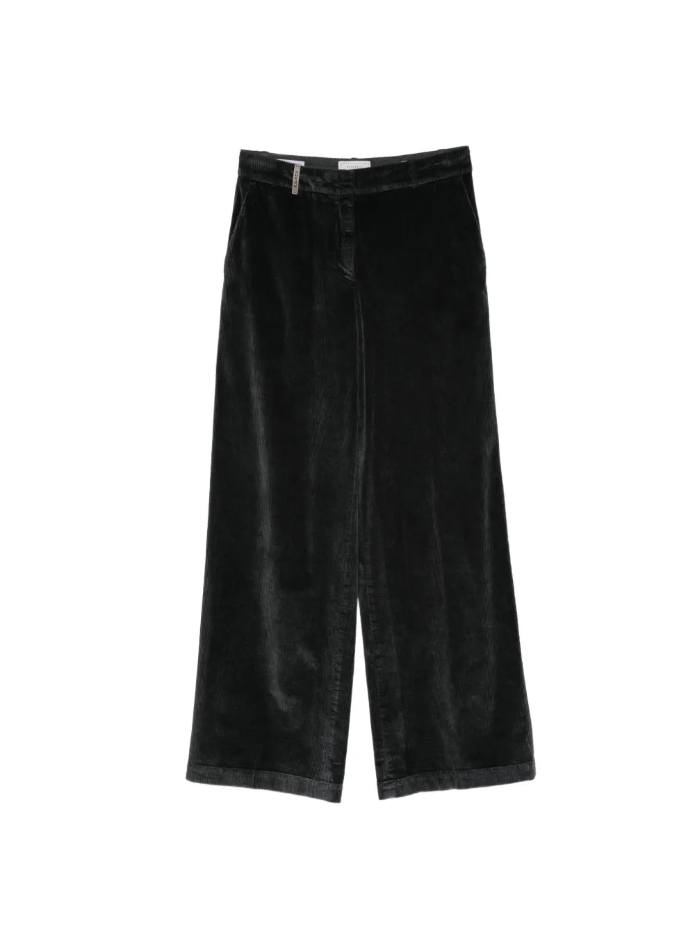 Peserico corduroy palazzo pants - Noir Peserico corduroy palazzo pants - Noir