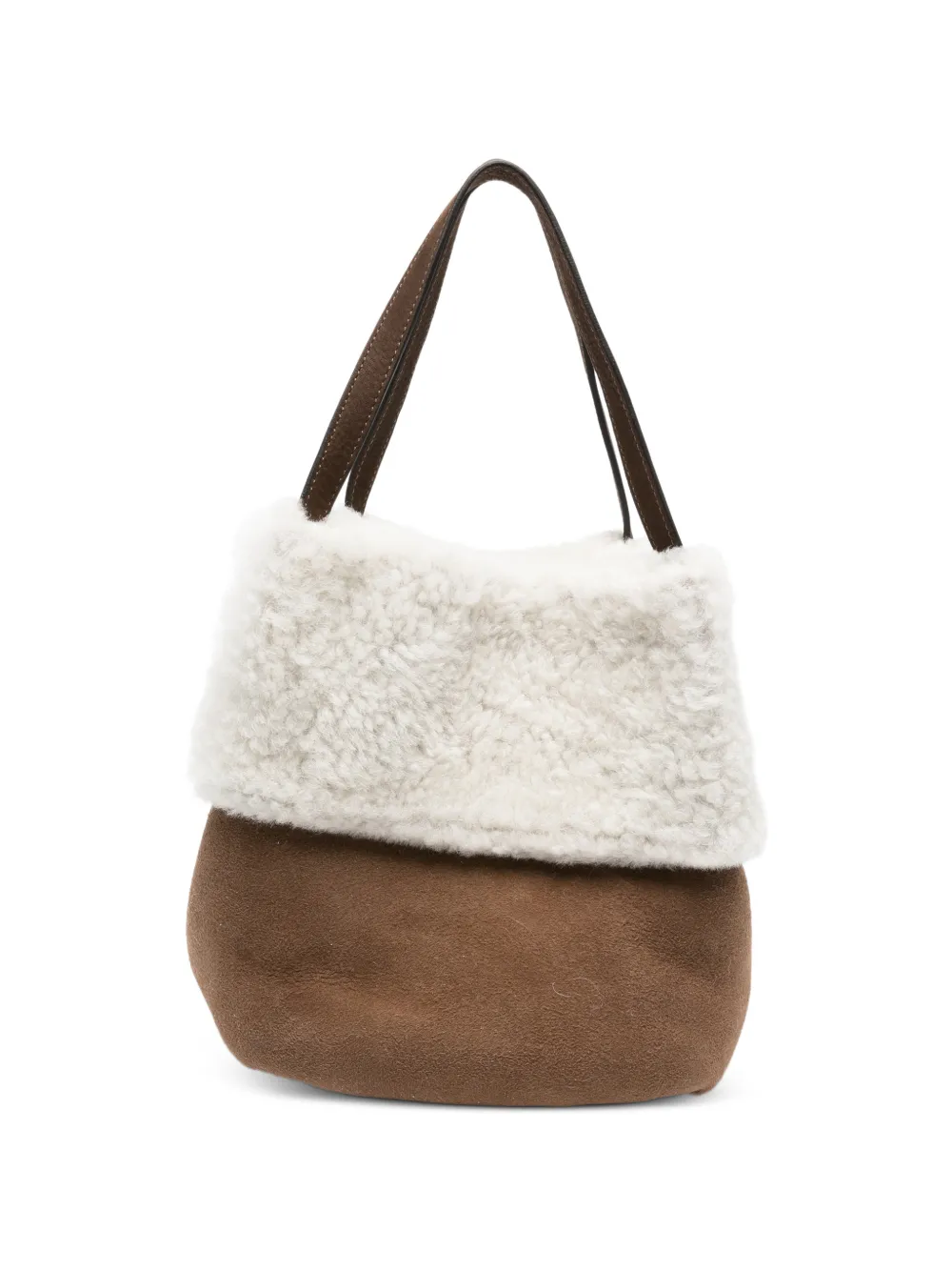 Manzoni 24 brown tote bag