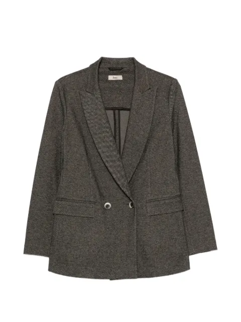 Herno double-breasted notched-lapels blazer