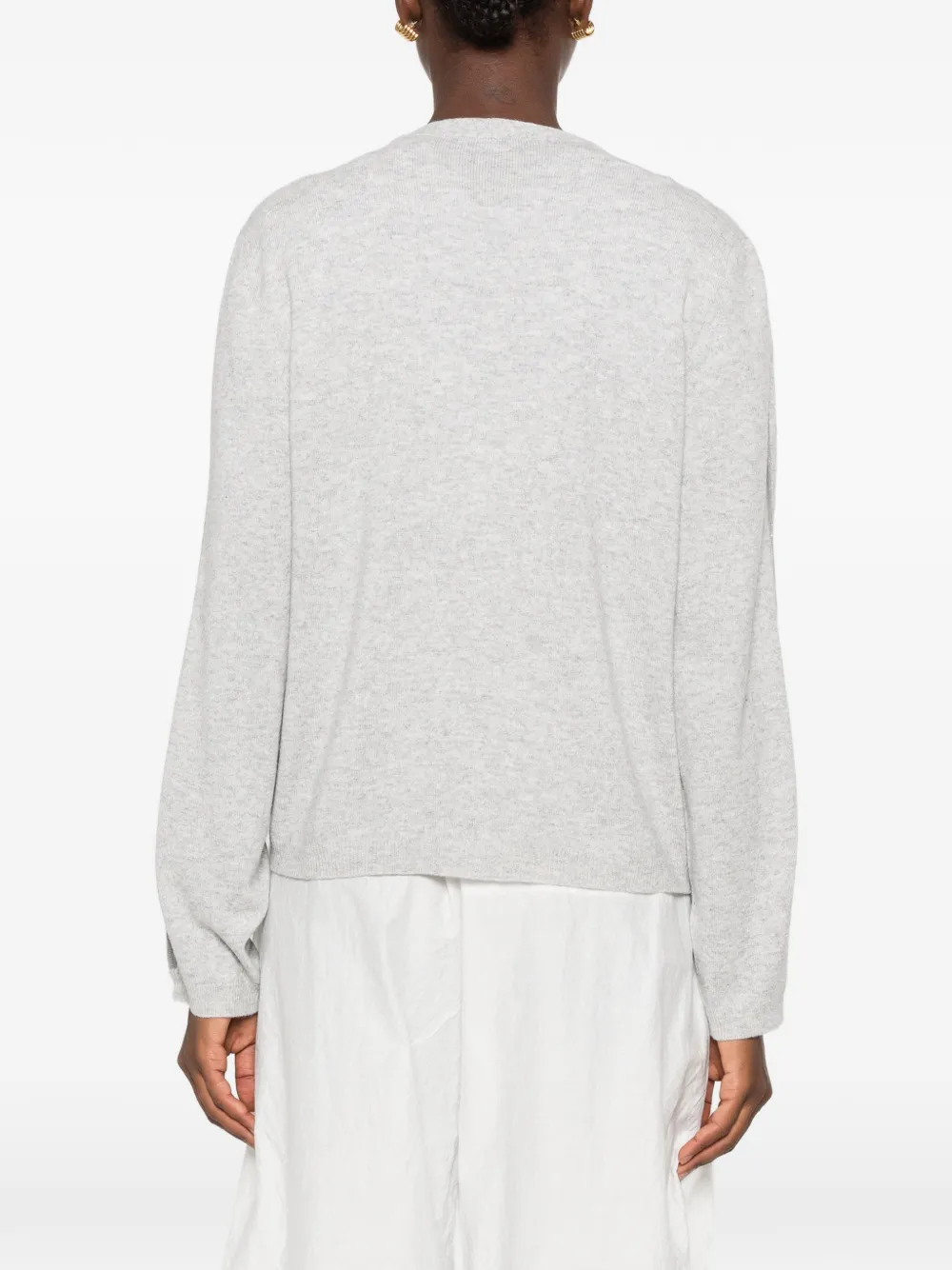 Fabiana Filippi Vest met V-hals Grijs