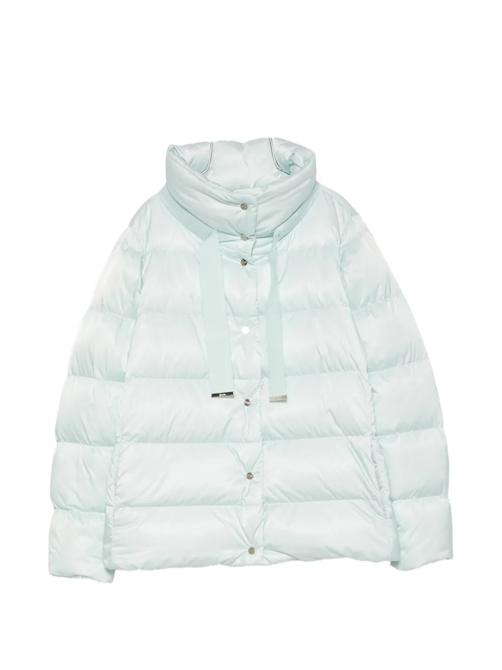 Herno quilted drawstring parka - Blau