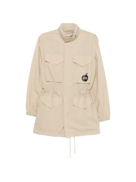 Kenzo Kenzo Sounds logo-print parka coat