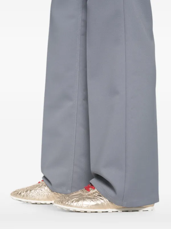 20AW MARNI マルニ　センタープレス　ダークグレー　ストレートパンツ Marni センタープレス パンツ | グレー | FARFETCH JP