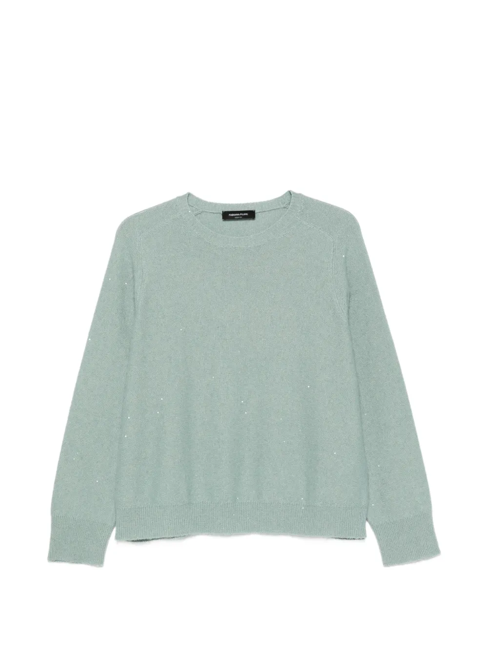 Fabiana Filippi sequin-embellished sweater - Grün