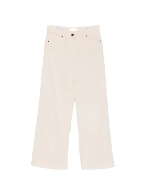 Peserico pantalones palazzo de pana