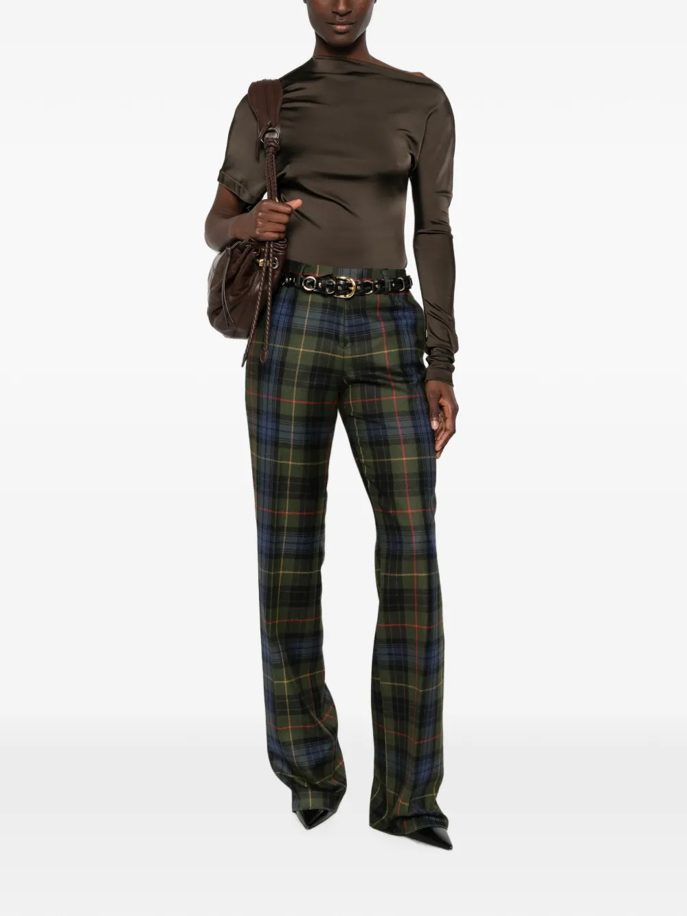 ETRO Straight broek Groen