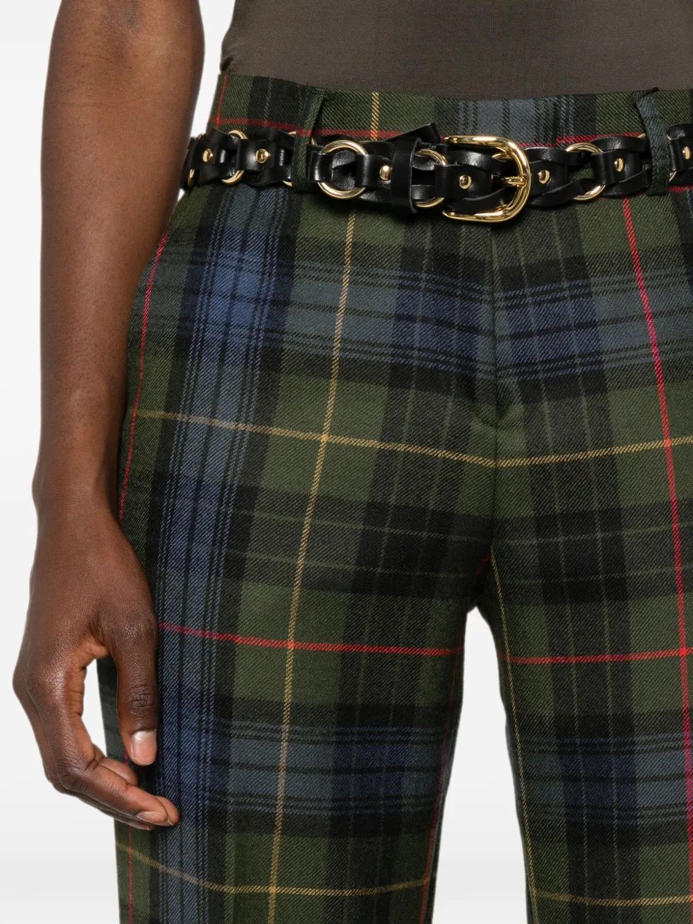 ETRO Straight broek Groen