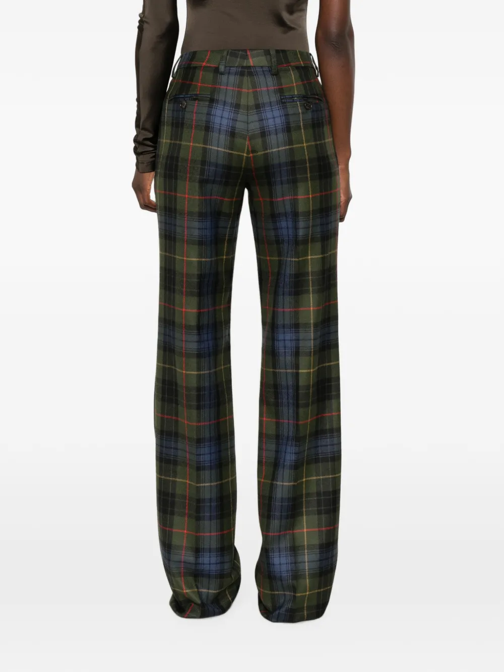 ETRO Straight broek Groen