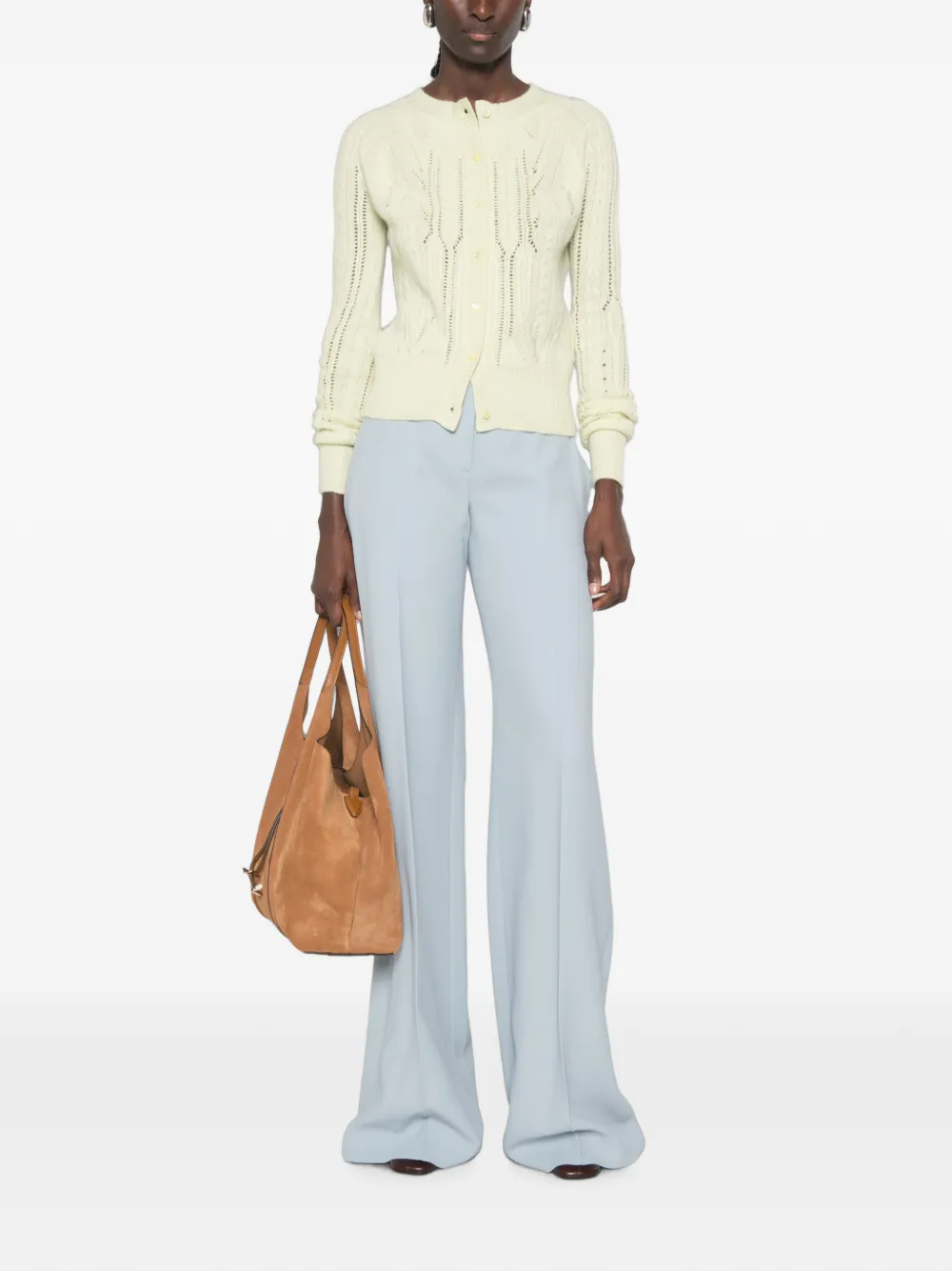 Ermanno Scervino Palazzo plooibroek Blauw