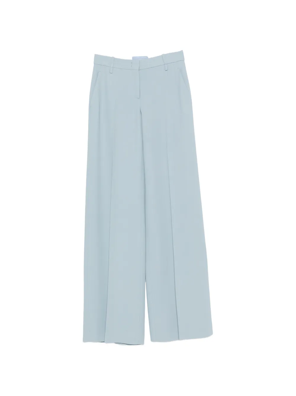 Ermanno Scervino pressed-crease palazzo pants - Blu