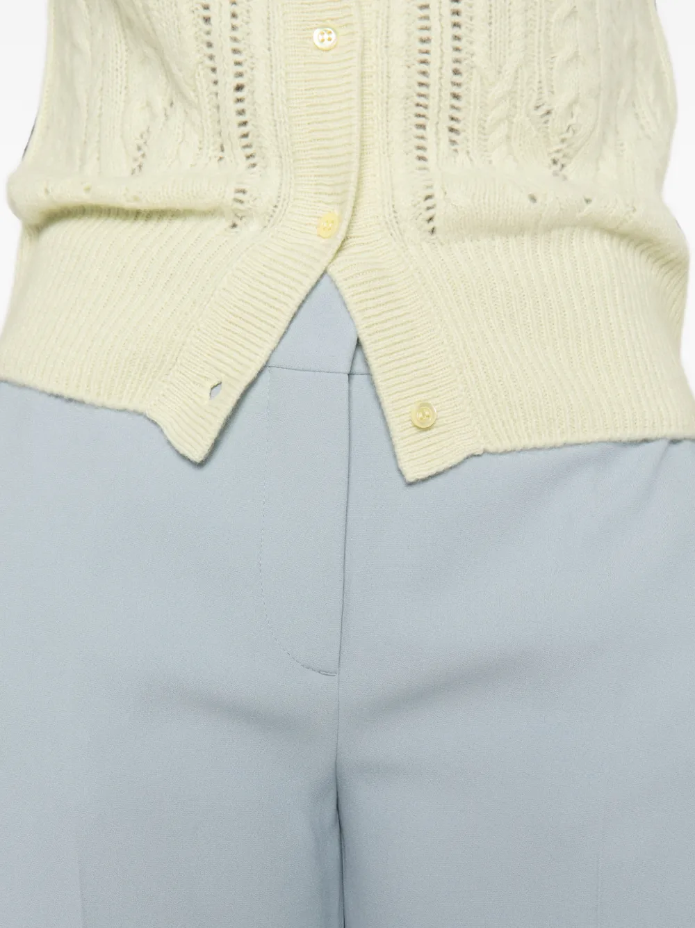 Ermanno Scervino Palazzo plooibroek Blauw