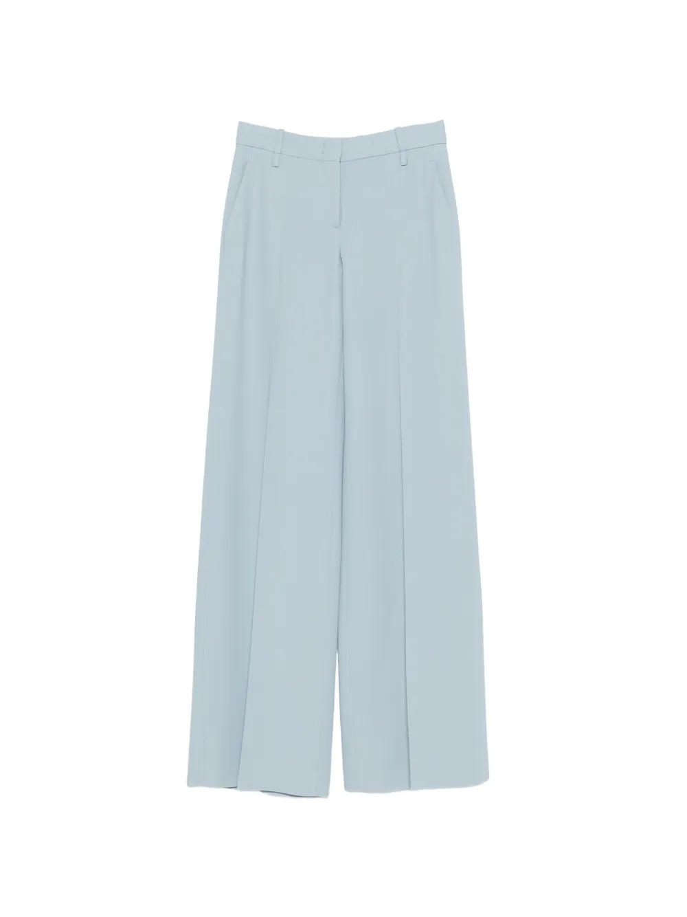 Ermanno Scervino pressed-crease palazzo pants - Blue