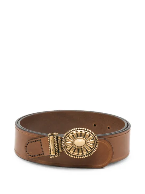 ETRO ornamental-buckle leather belt