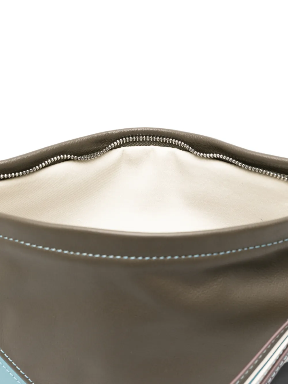 Kenzo Kite leren shopper met colourblocking Blauw