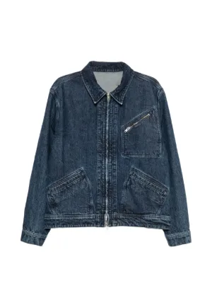 Thug Club デニムジャケット ネイビー 3 メンズ THUG CLUB Naval Warfare デニムジャケット | ブルー | FARFETCH JP