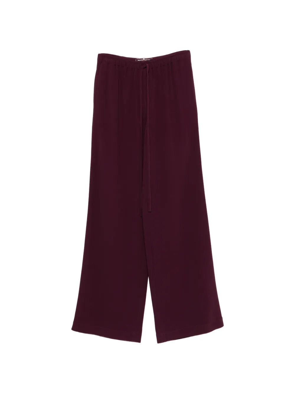 Ermanno Scervino drawstring-waist palazzo pants - Rosso