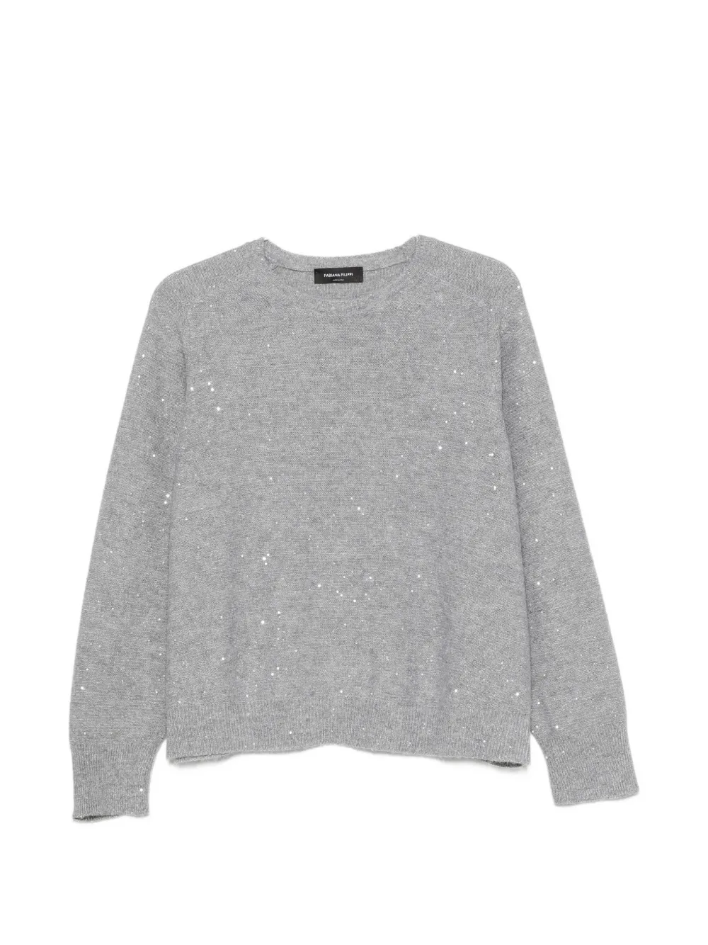 Fabiana Filippi sequin-embellished sweater - Grau