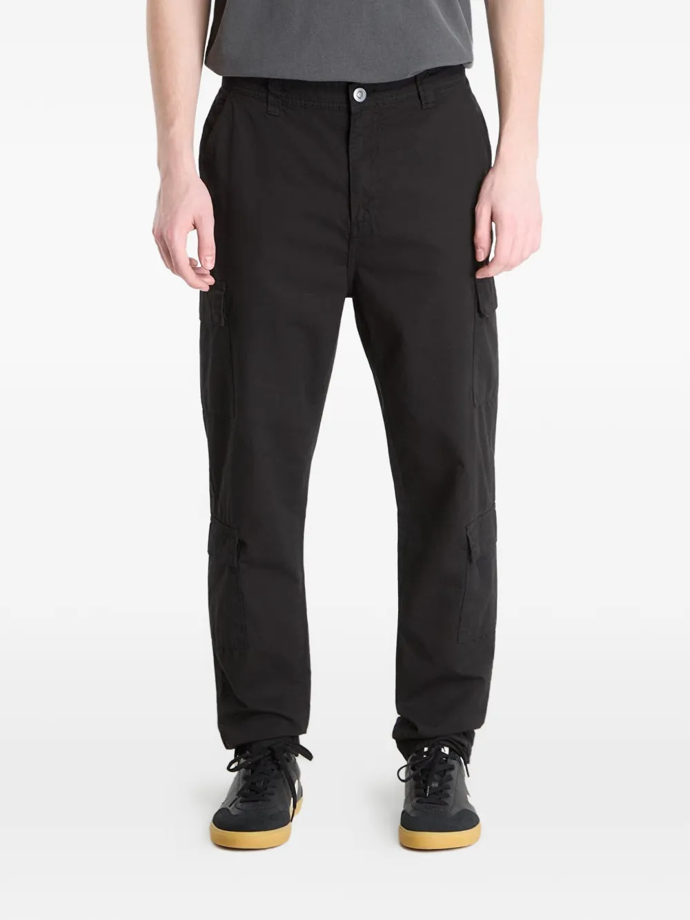 Urban Classics Cargo Pants In Black