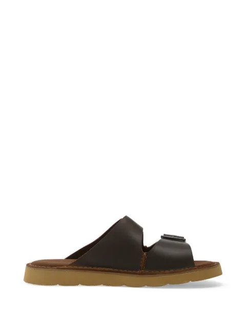Clarks buckle-fastening leather sandals