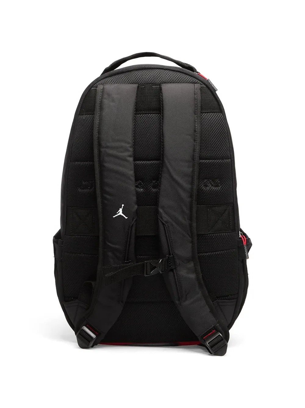 Jordan Rugzak met logo-print en vlakken Zwart