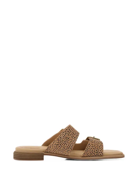 Clarks Ariany Bay buckle-fastening leopard-print sandals