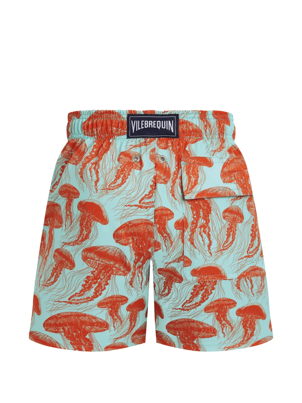 Vilebrequin Kids Stretch zwembroek met print Blauw