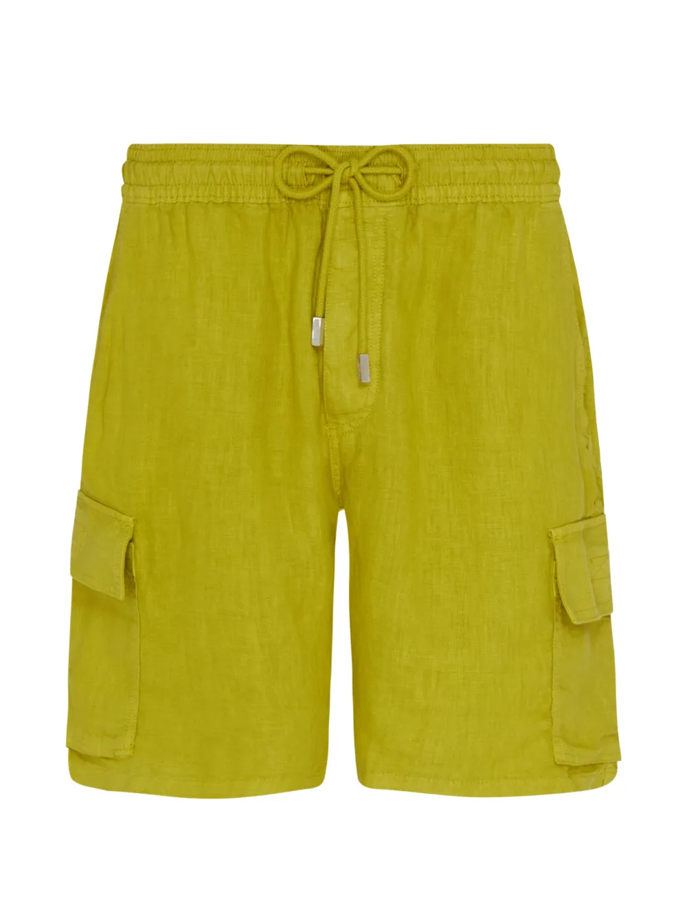 Vilebrequin linen deck shorts - Verde