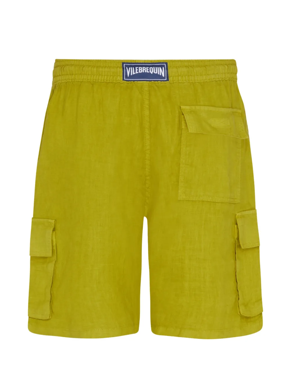 Vilebrequin Baie linnen shorts Groen