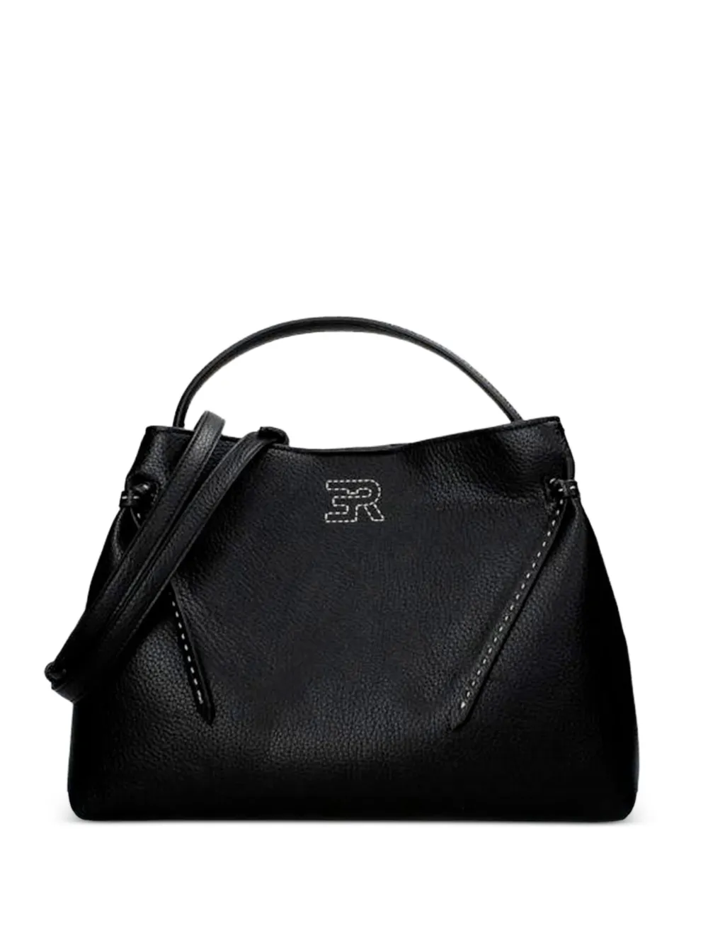 Ermanno Scervino Logo-print Tote Bag In Black