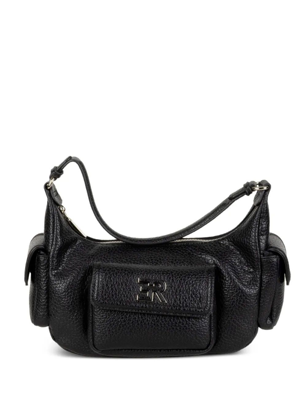 Ermanno Scervino Logo-plaque Shoulder Bag In Black
