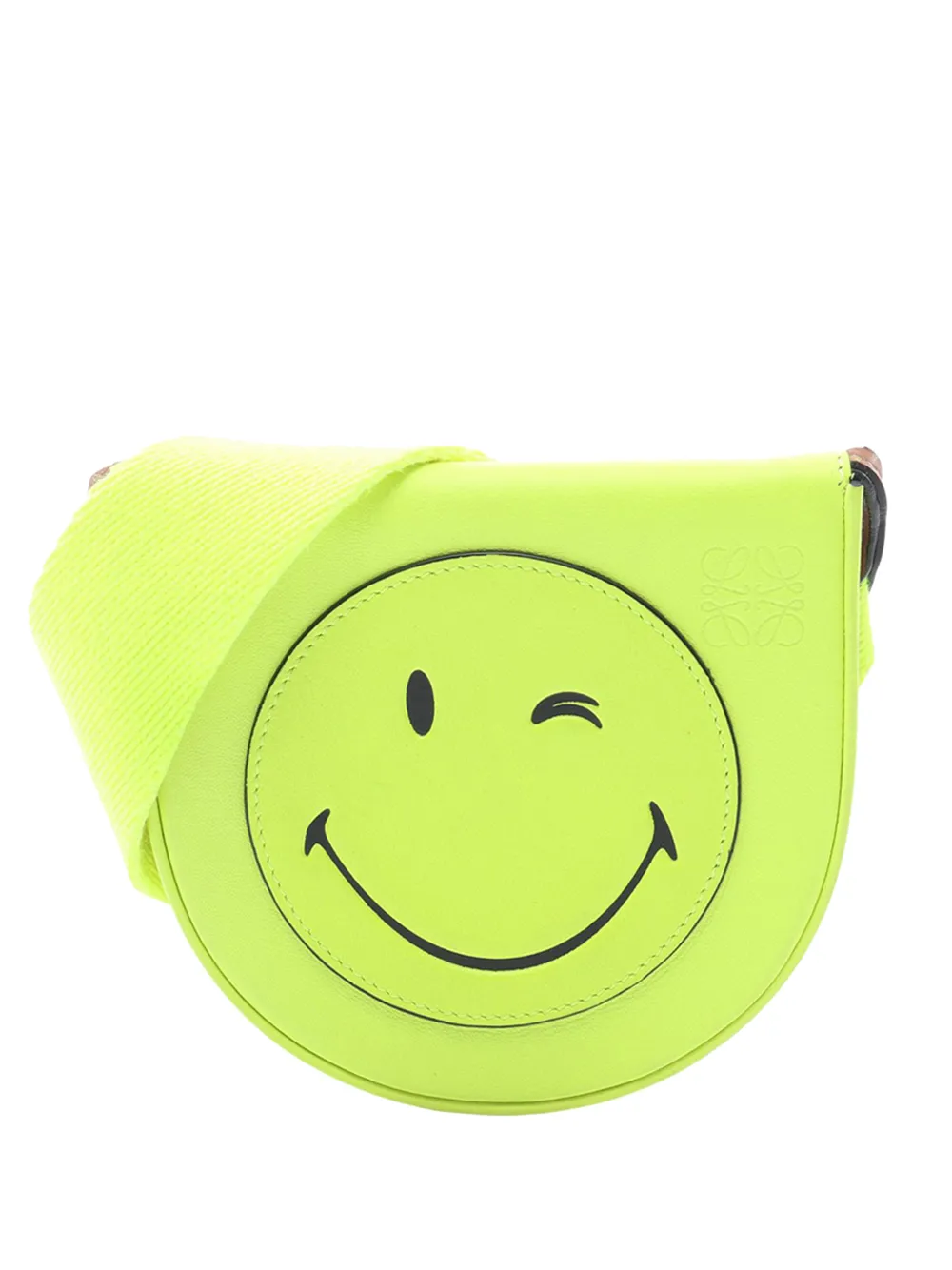 Loewe Pre-Owned 2010-2026 Smiley Heel crossbody bag - Giallo
