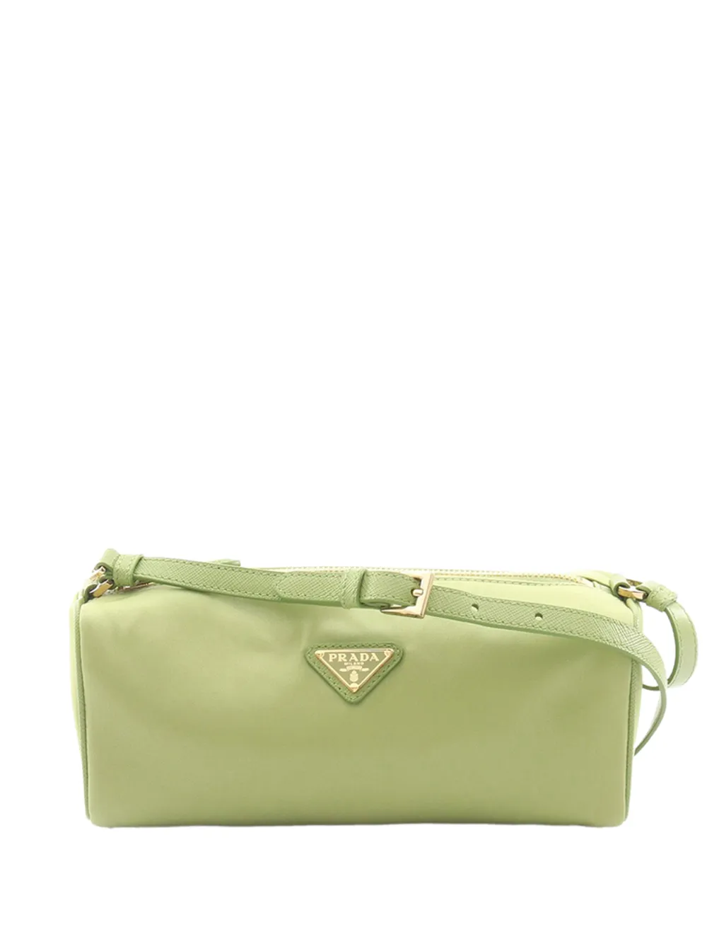 Prada Pre-Owned 2013-2026 Saffiano-Handtasche aus Re-Nylon - Grün