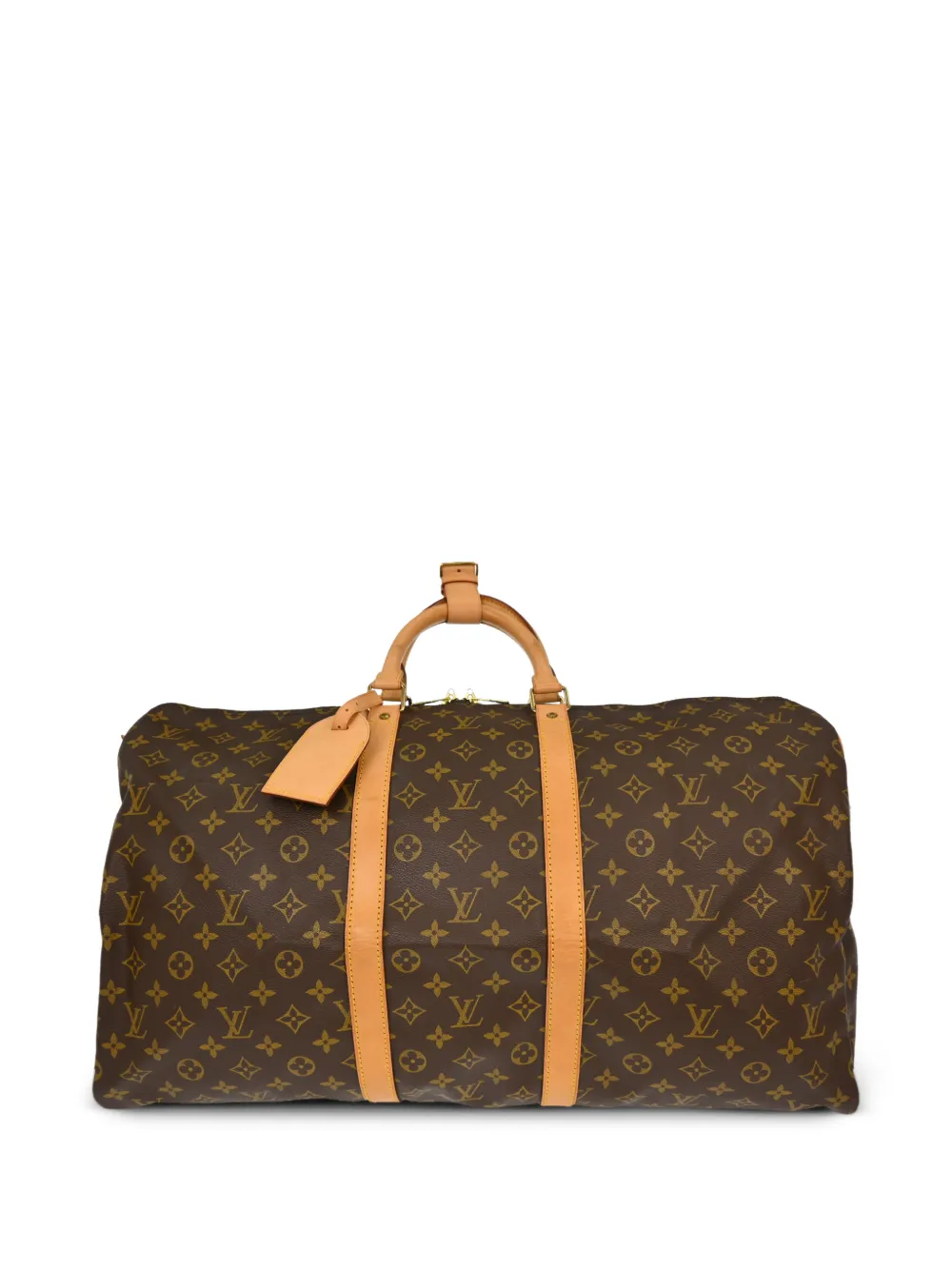 Louis Vuitton Pre-Owned 1994 55 Keepall monogram-pattern holdall - Braun