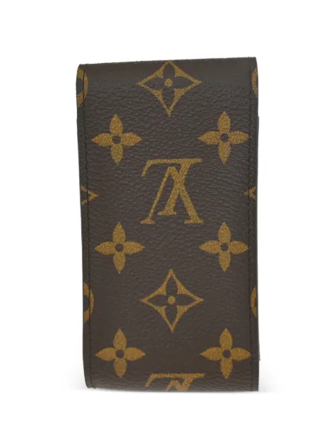 Louis Vuitton Pre-Owned 2015 Etui monogram-pattern cigarette case