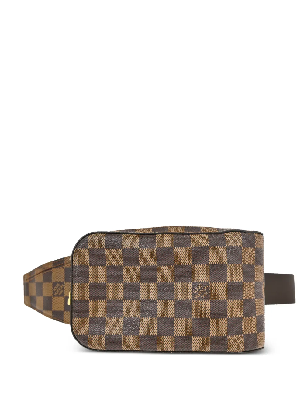 Louis Vuitton Pre-Owned 2004 Geronimos Damier-pattern belt bag - Marrone